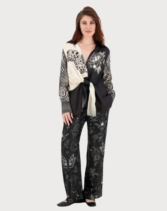 Reyna Tie Waist Magic Shirt Me369