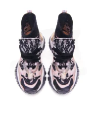 Sneaker Multipatch Lazy Black Pink 02
