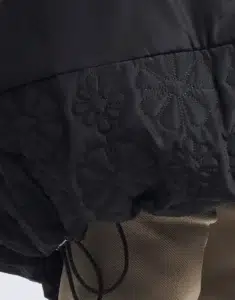 Parka bomber nero - immagine 5