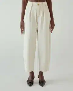 Pantalone Shaft fit cropped