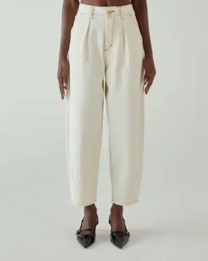 Pantalone Shaft fit cropped
