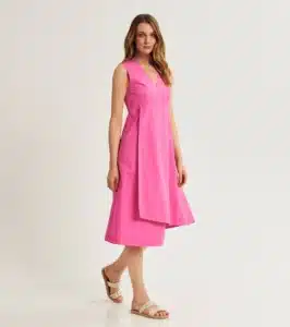 ABITO MIDI IN COTONE ALESSIA SANTI