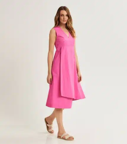 ABITO MIDI IN COTONE ALESSIA SANTI