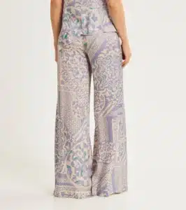 PANTALONE PALAZZO STAMPATO ALESSIA SANTI - immagine 5