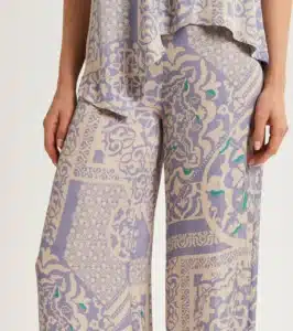 PANTALONE PALAZZO STAMPATO ALESSIA SANTI - immagine 4