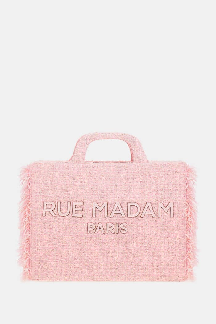 AVENUE TOTE TWEED PINK - immagine 1
