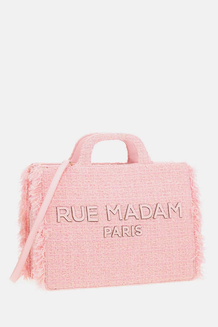 AVENUE TOTE TWEED PINK - immagine 2