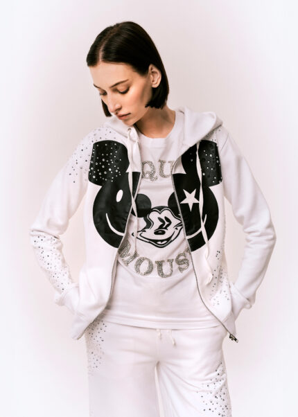FELPA CON STRASS TOPOLINO