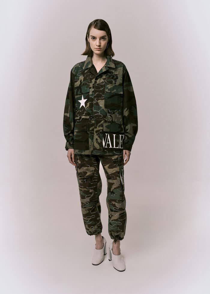 PANTALONE CAMOUFLAGE VINTAGE FAKE STRASS - immagine 3
