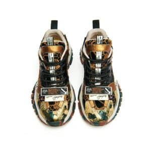 SNEAKERS LEGION BLACK BROWN 2077 JOIA PARIS - immagine 6