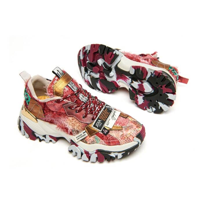 SNEAKERS LEGION BROWN RED 2080 JOIA PARIS - immagine 1