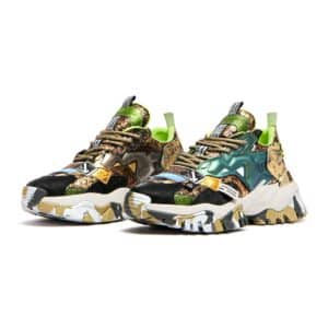 SNEAKERS LEGION GREEN BLACK 2076 JOIA PARIS - immagine 2