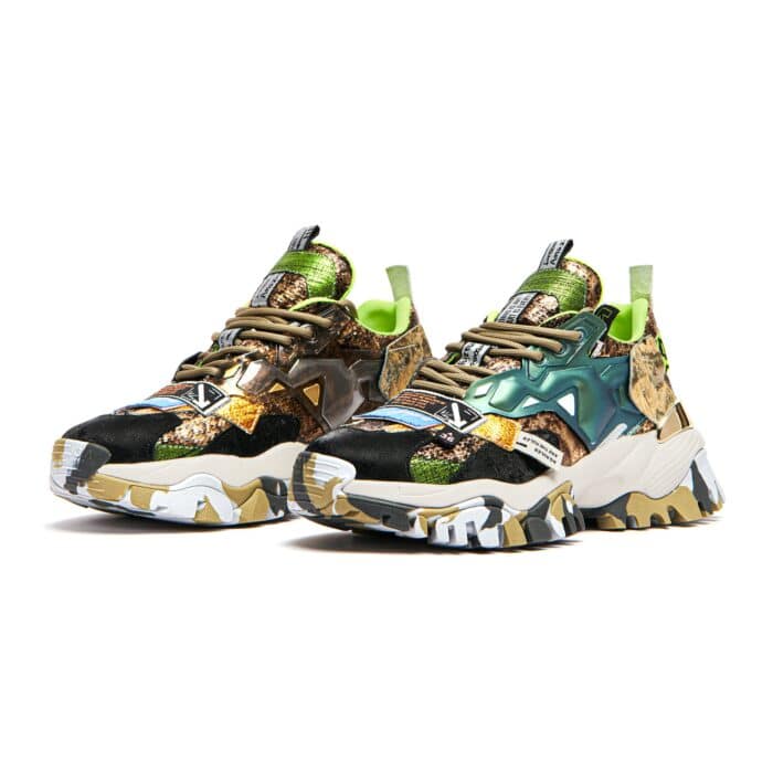 SNEAKERS LEGION GREEN BLACK 2076 JOIA PARIS - immagine 2