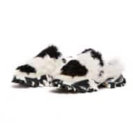 LEISURE JOIA SABOT BLACK AND WHITE - immagine 2
