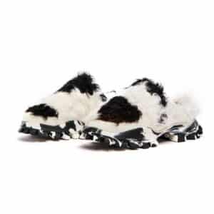 LEISURE JOIA SABOT BLACK AND WHITE - immagine 2