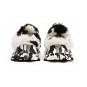 LEISURE JOIA SABOT BLACK AND WHITE - immagine 6