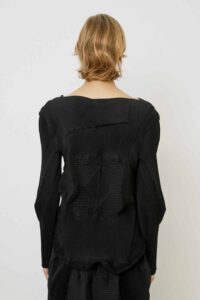 BLUSA MEIMEIJ PLISSETTATA - immagine 4