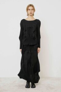 BLUSA MEIMEIJ PLISSETTATA