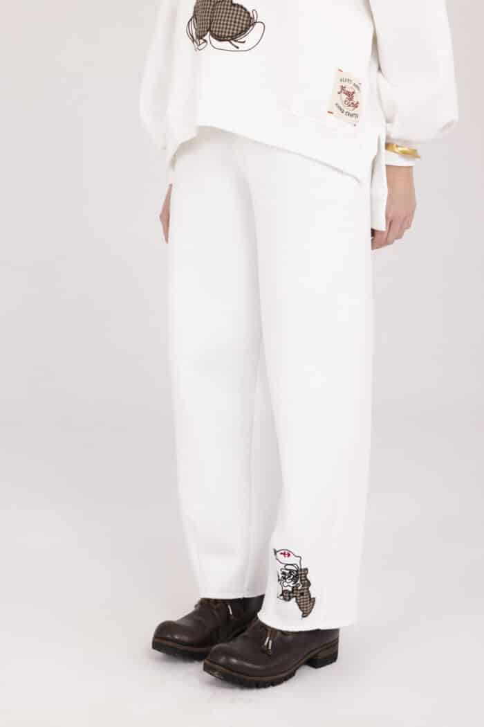 PANTA FELPA FRONT STREET EMBROIDERED POPEYE - immagine 1