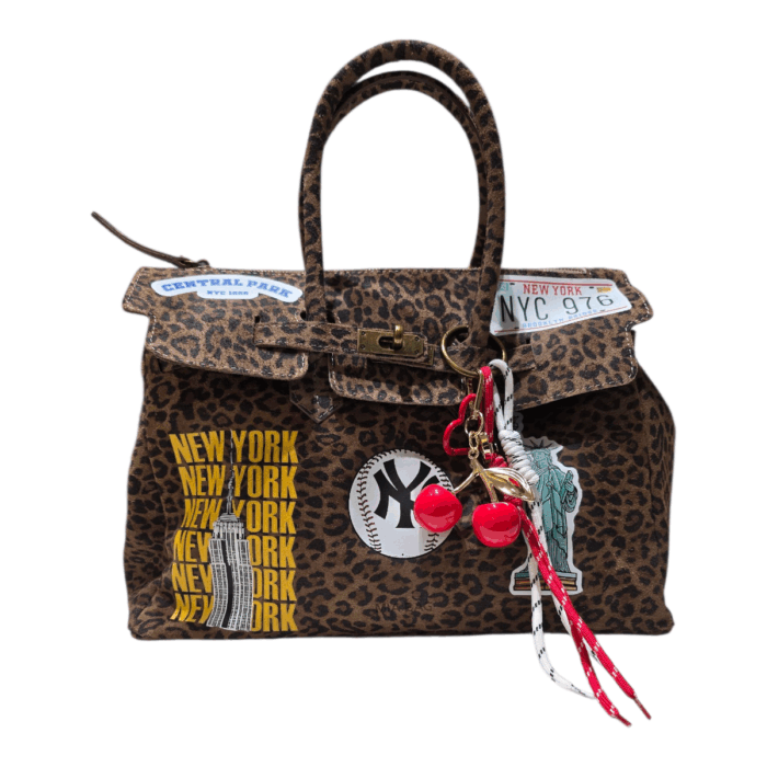 BORSA MIA BAG STAMPA NEW YORK - immagine 1